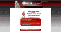 Desktop Screenshot of itrafficadboard.com